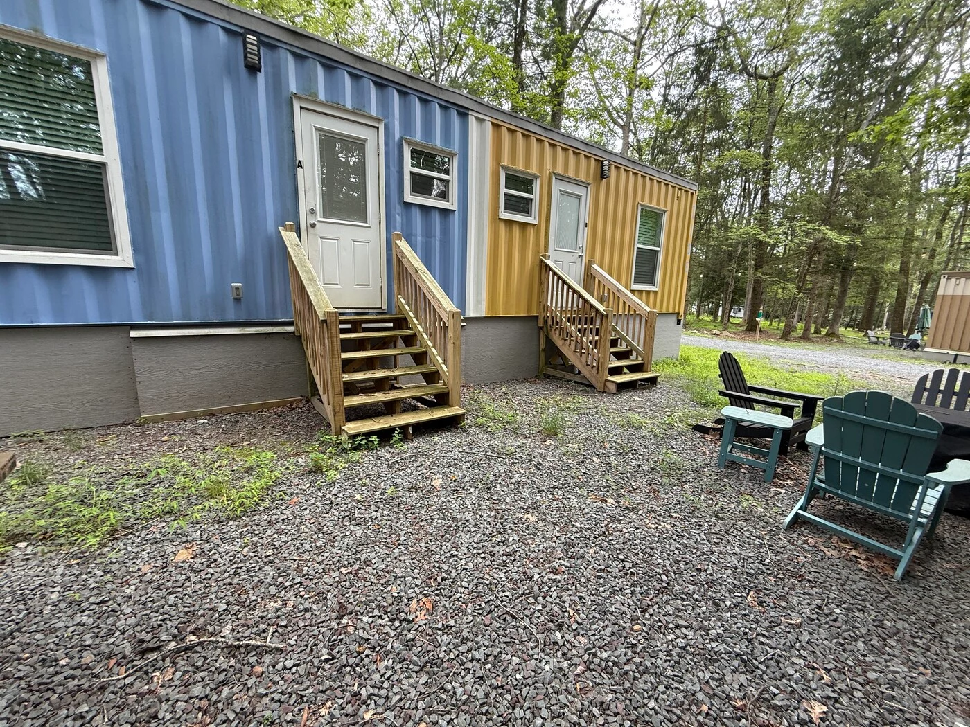 Low and Tide with their shared outdoor picnic area