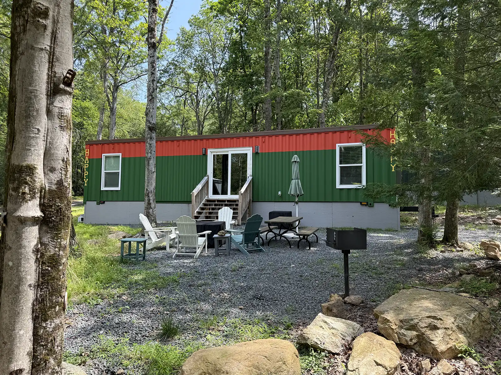 Happy at Camptel Poconos